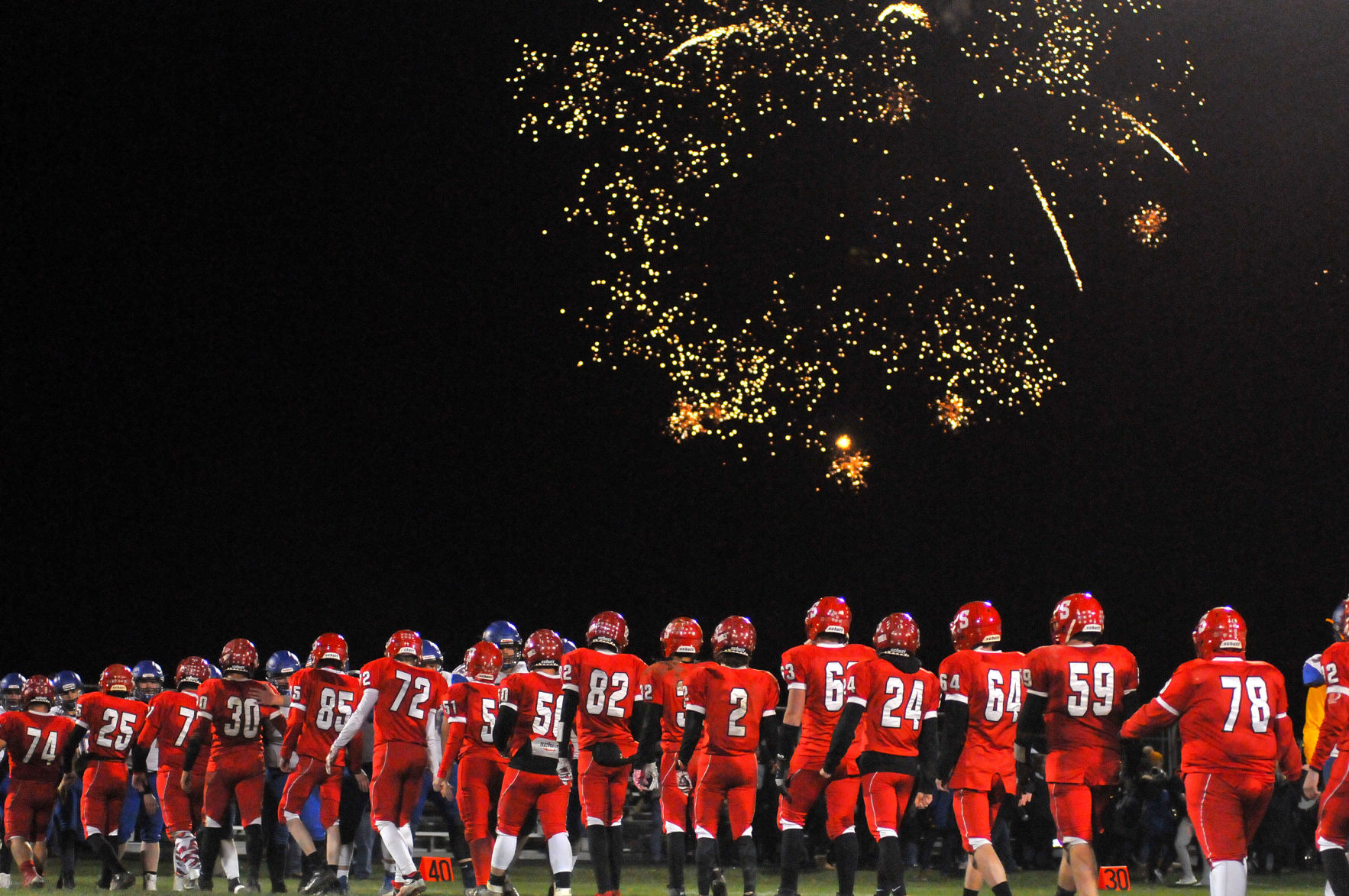 Gazette Photo Gallery: Trojans advance in historic win